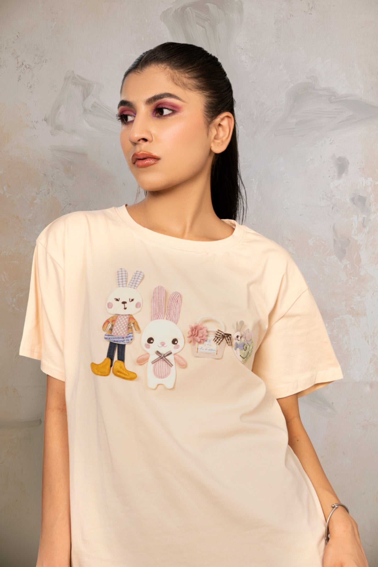 Vintage Glamour Cotton T-shirt